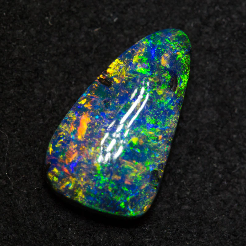 2.02 ct boulder opal 10.9x6.4x3.3mm