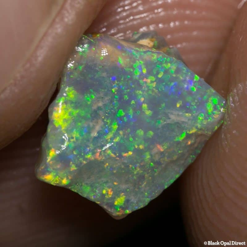 2.02 ct rough opal piece 9mm across