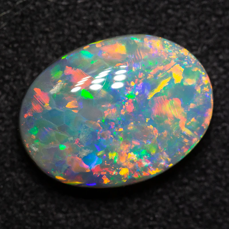 2.05 ct dark opal 10.7x8x3.9mm