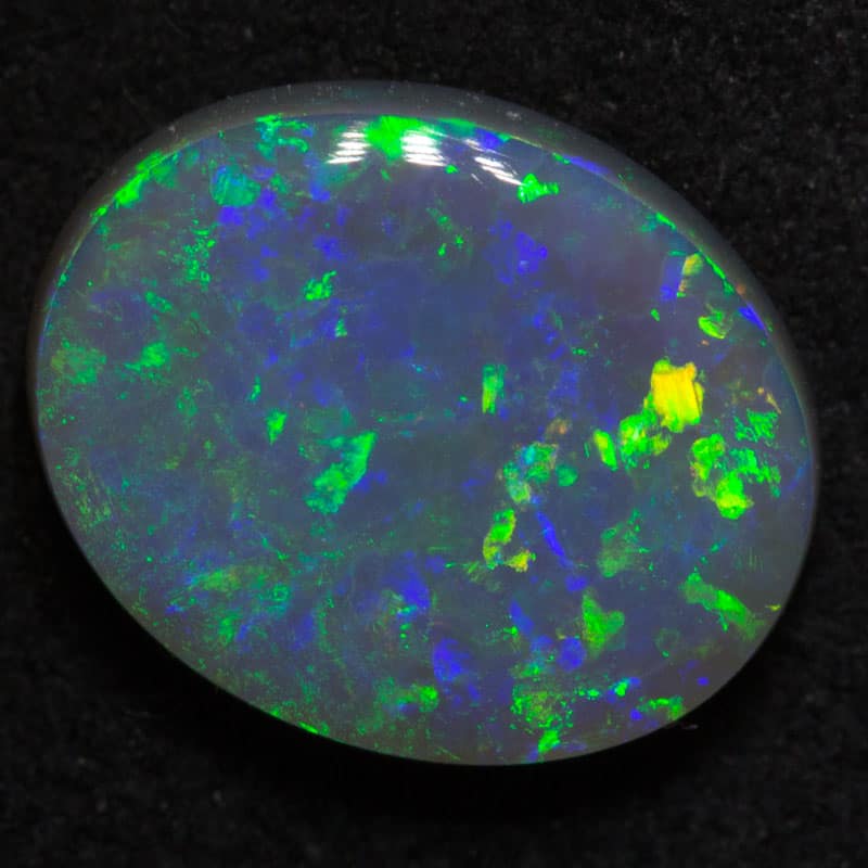 2.05 ct dark opal 10x8x3mm