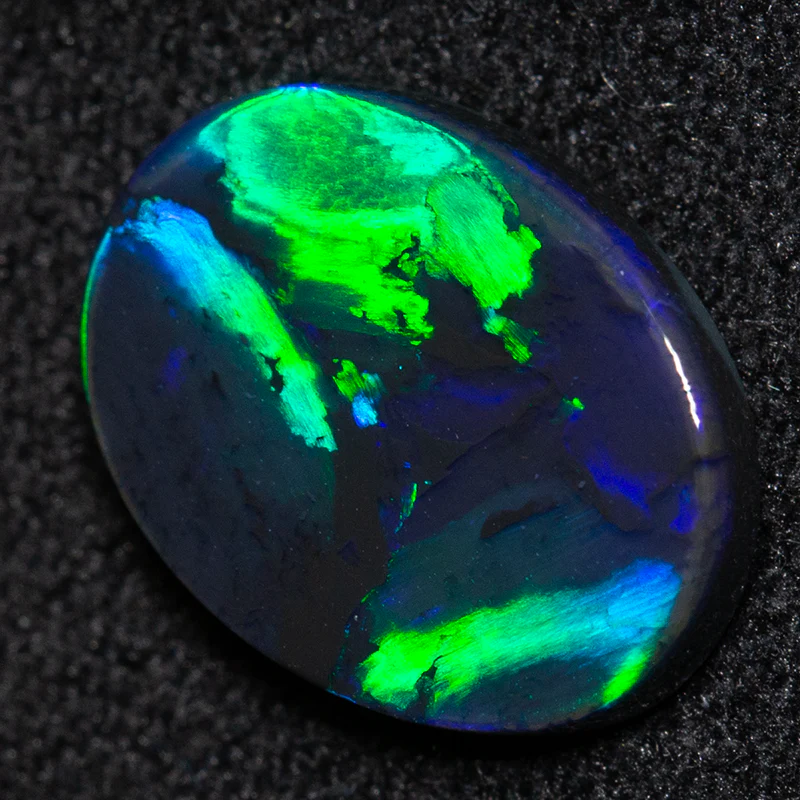 2.10 ct black opal 11.5x8.7x3mm