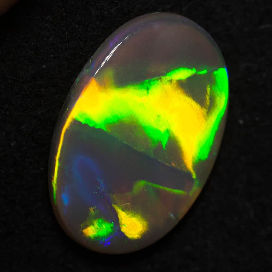 2.12 ct dark opal 12.9x8.7x3.1mm