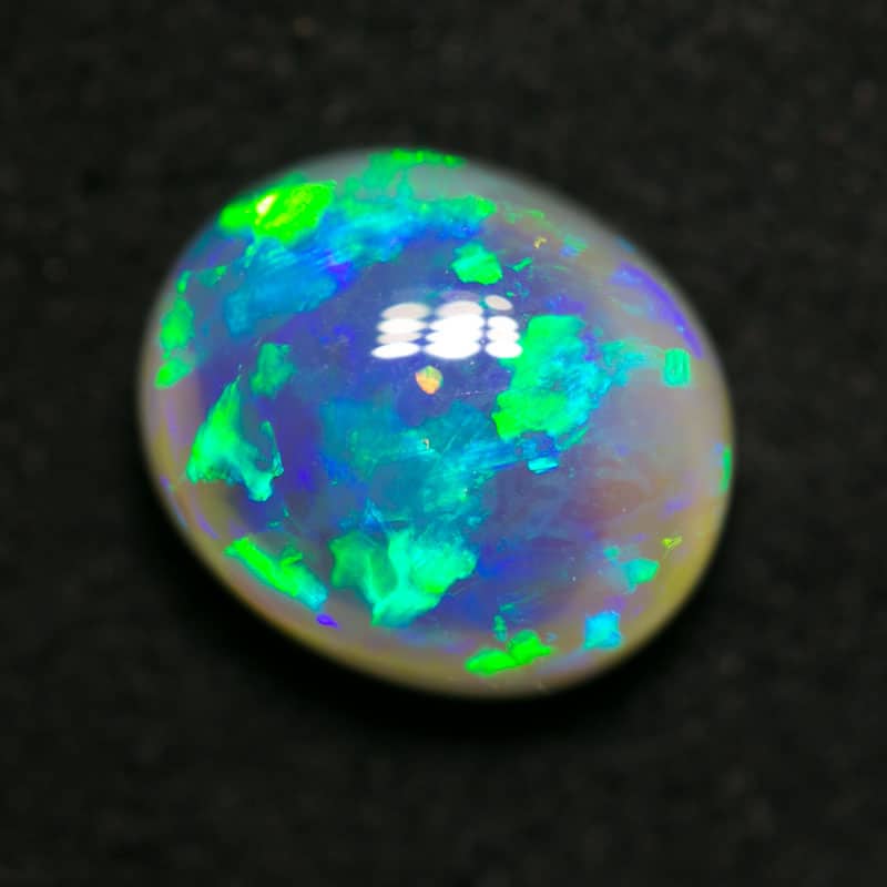 2.15 ct dark opal 9.5x8x4.5mm