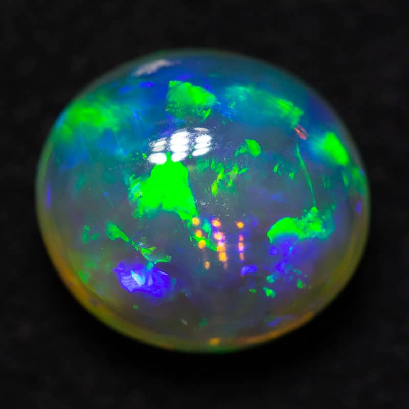 2.19 ct gem crystal opal 8x7x6mm
