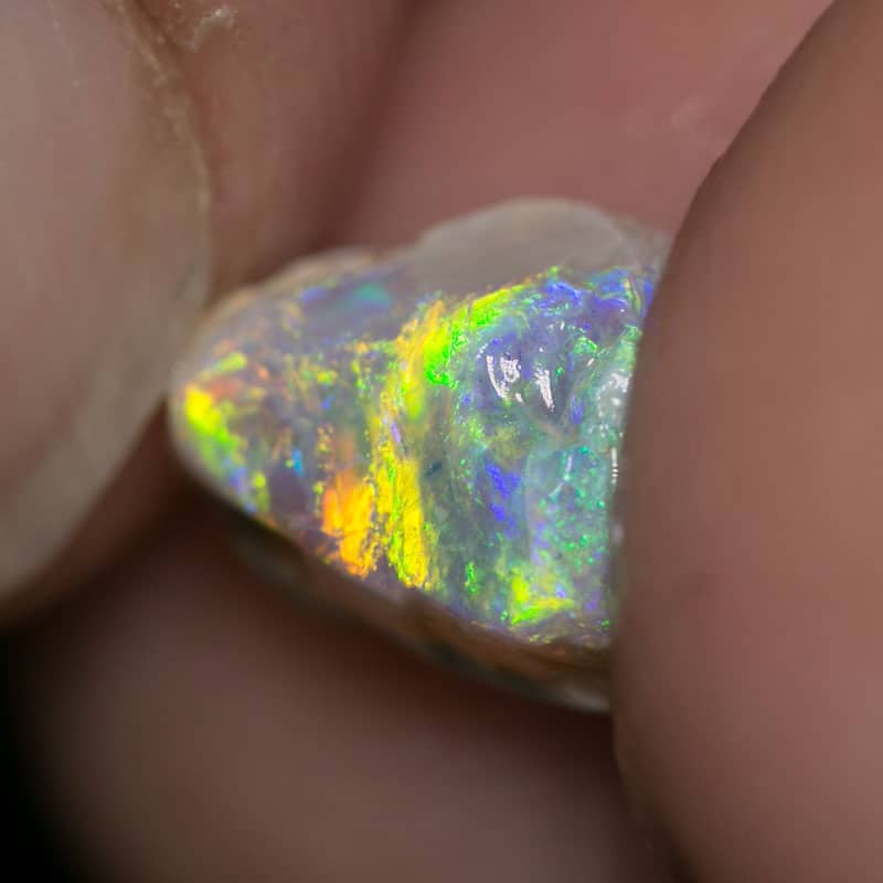 2.19 ct rough opal piece 9mm across