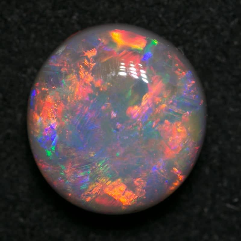 2.20 ct dark opal 9x8.5x4mm
