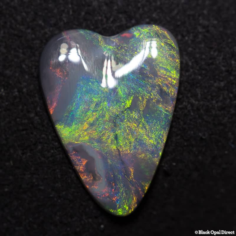 2.20 ct heart shaped opal 16x12x2mm