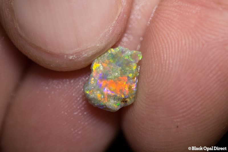 2.20 ct rough opal piece 10mm across
