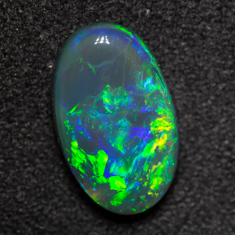 2.21 ct black opal 11.7x7.3x4mm
