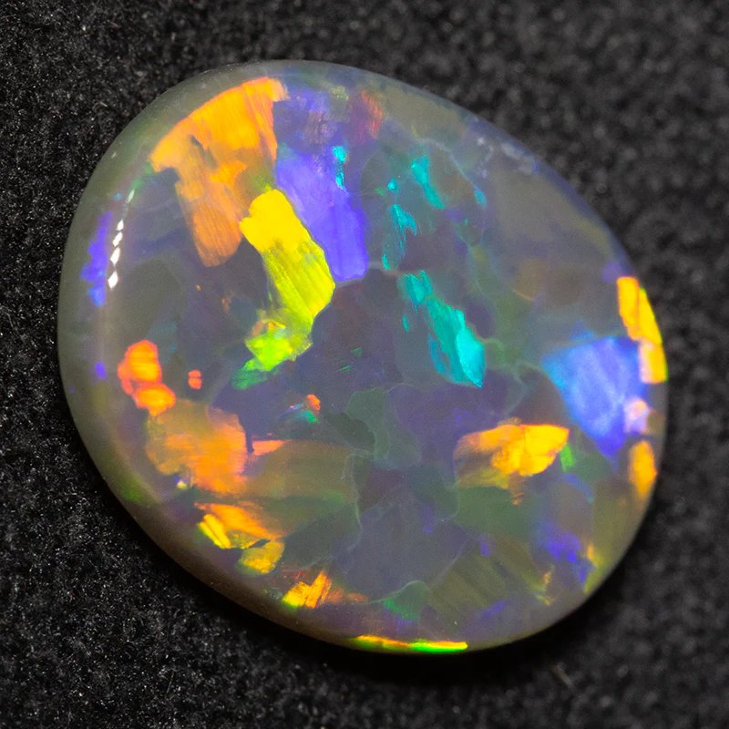 2.24 ct dark opal 11.7x9.4x3.1mm