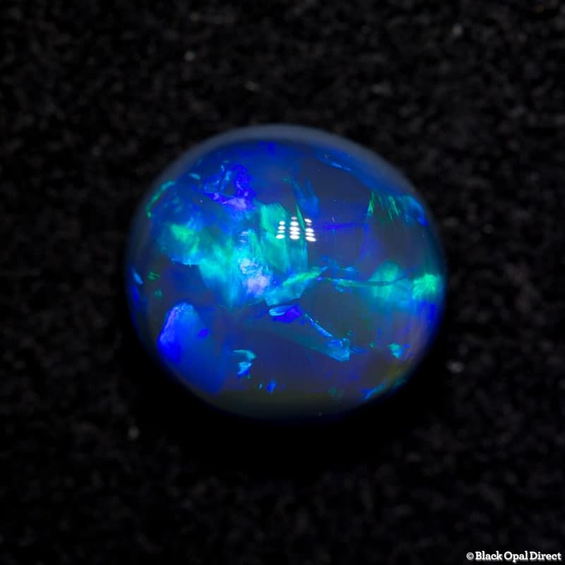 2.25 ct black opal 9.5x8x5.5mm