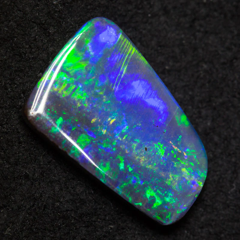 2.25 ct boulder opal 11.5x7.7x2.9mm