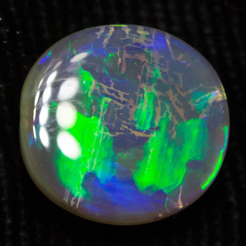 2.25 ct dark opal 10.5x10x3.5mm