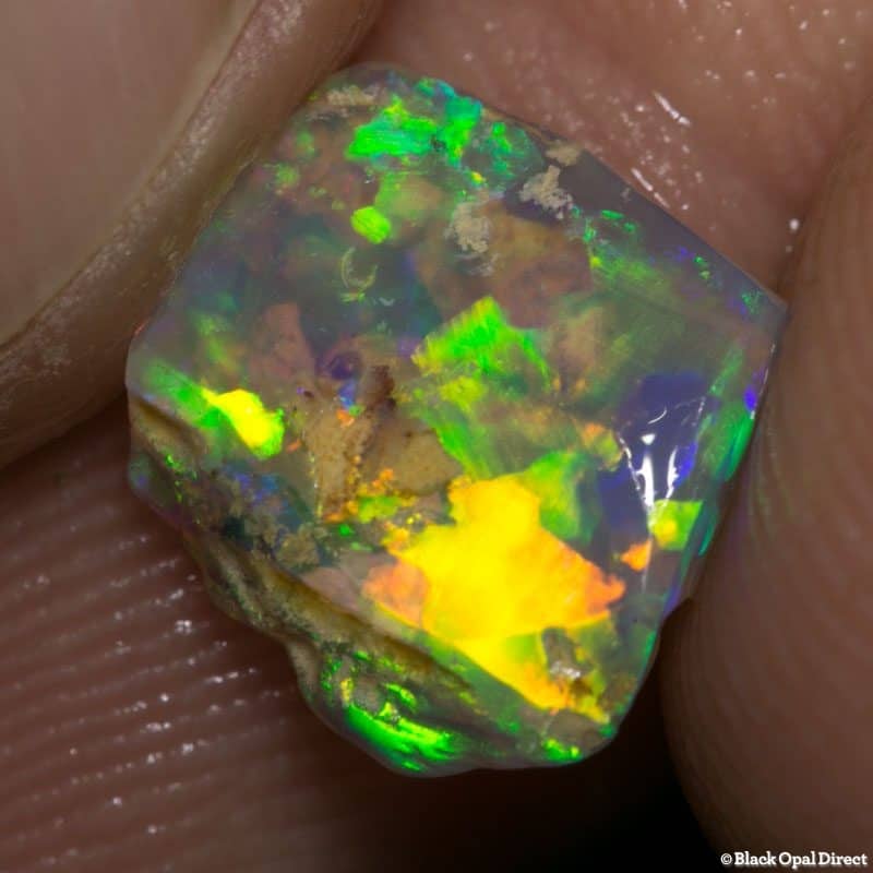 2.28 ct rough opal piece 12mm across