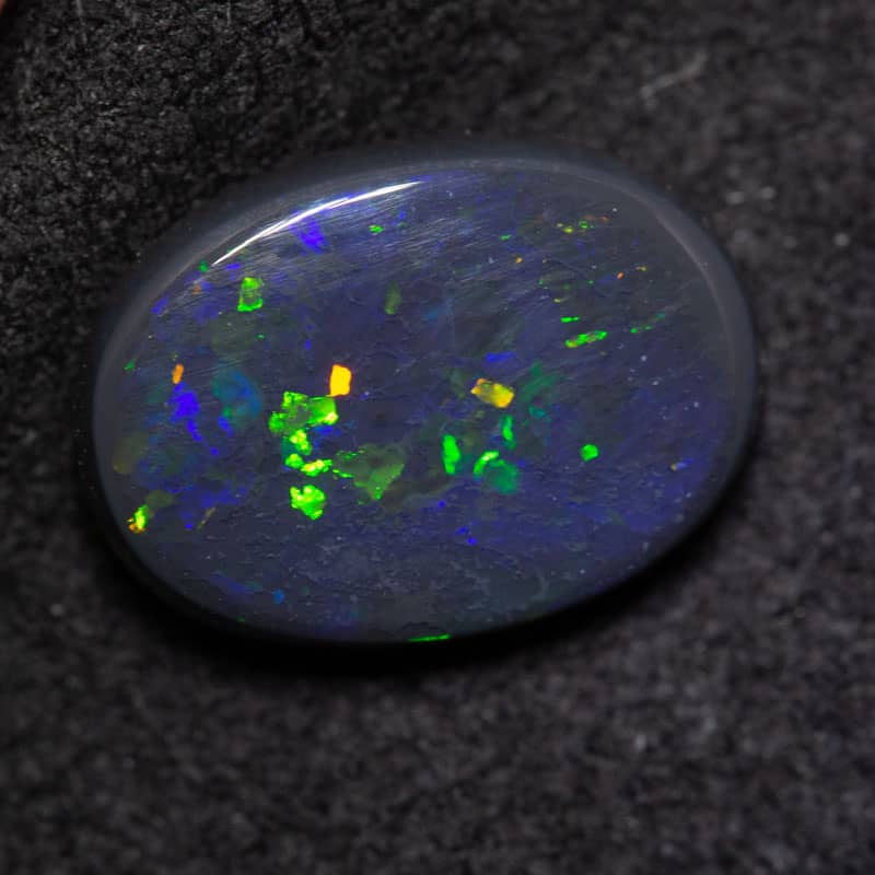 2.31 ct black opal 11.7x8.6x3.3mm
