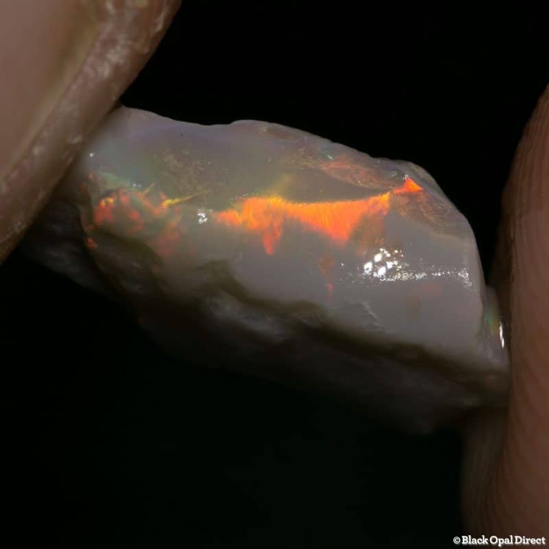 2.31 ct rough opal piece 14mm across
