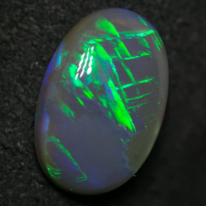 2.37 ct black opal 12x7x4mm