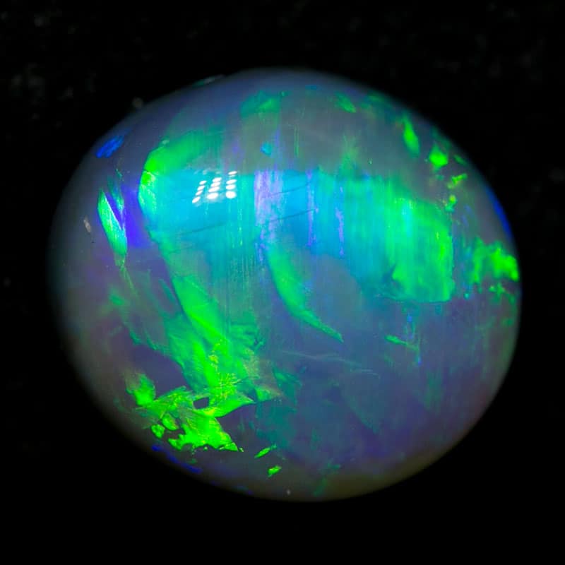 2.37 ct crystal opal 9x8x5mm