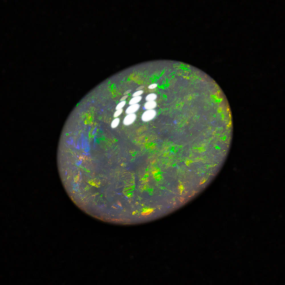 2.39 ct dark opal 11.5x9.3x3.7mm - Image 2