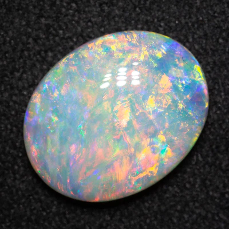 2.40 ct double-sided crystal opal 11.8x9.4x3.1mm