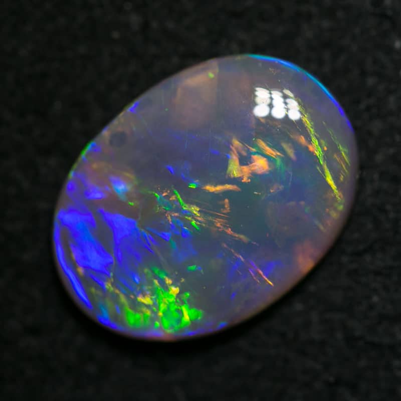 2.40 ct crystal opal 12x9x3mm