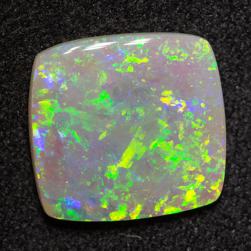 2.42 ct dark opal 11x10.5x2.9mm