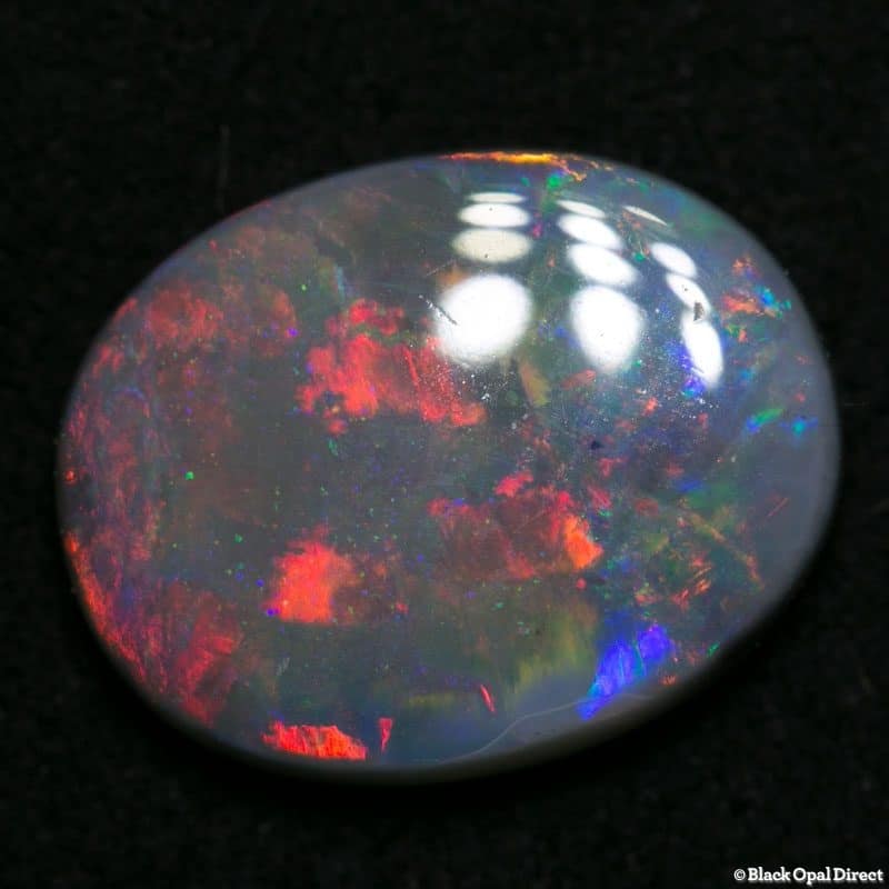 2.42 ct dark opal 12x9.5x3mm