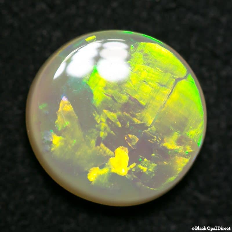 2.42 ct white opal 10x10x4mm