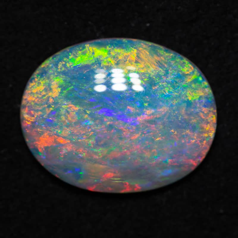 2.43 ct crystal opal 12.8x10.1x2.8mm