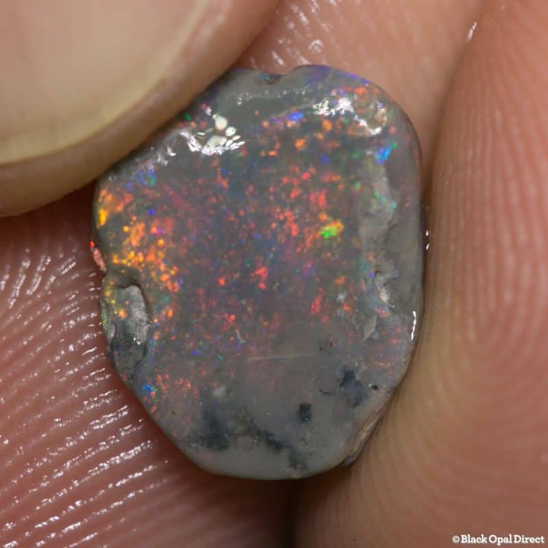 2.45 ct rough opal piece 11.5mm across
