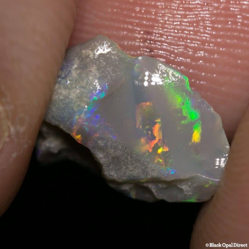2.47 ct rough opal piece 13mm across