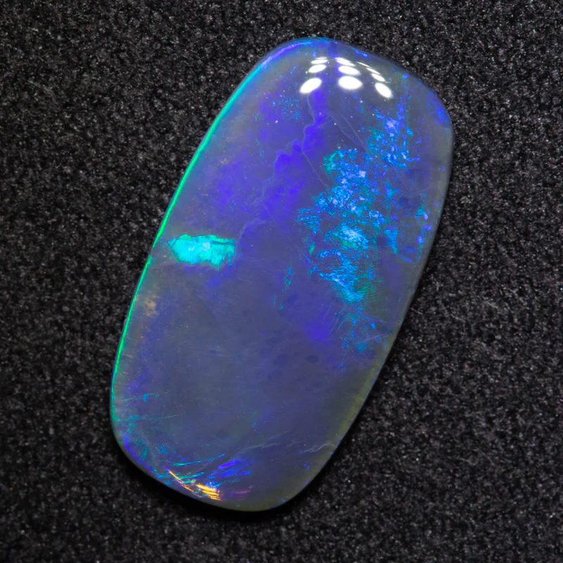 2.50 ct black opal 15.6x8.5x2.3mm