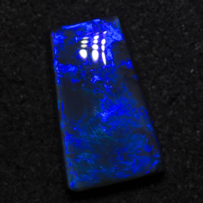 2.51 ct black opal 11.7x7.2x3.7mm