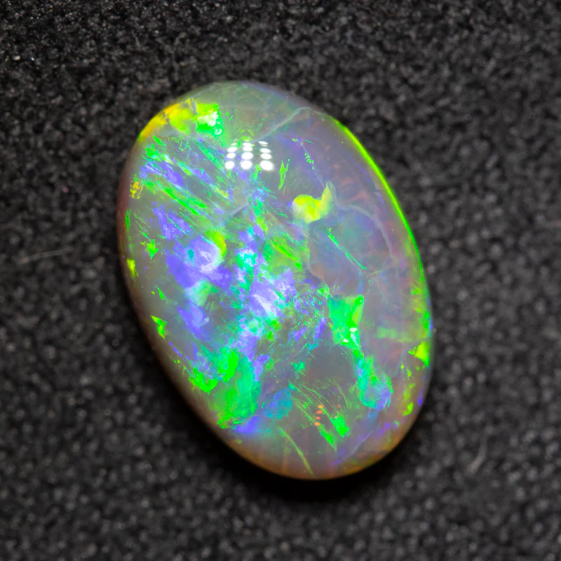 2.51 ct double-sided crystal opal 10.8x7.5x4.6mm