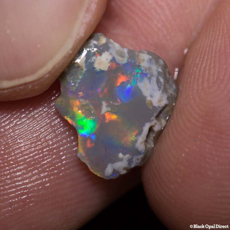 2.51 ct rough opal piece 13mm across