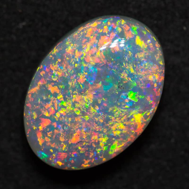 2.53 ct gem dark opal 10.9x8x4.7mm