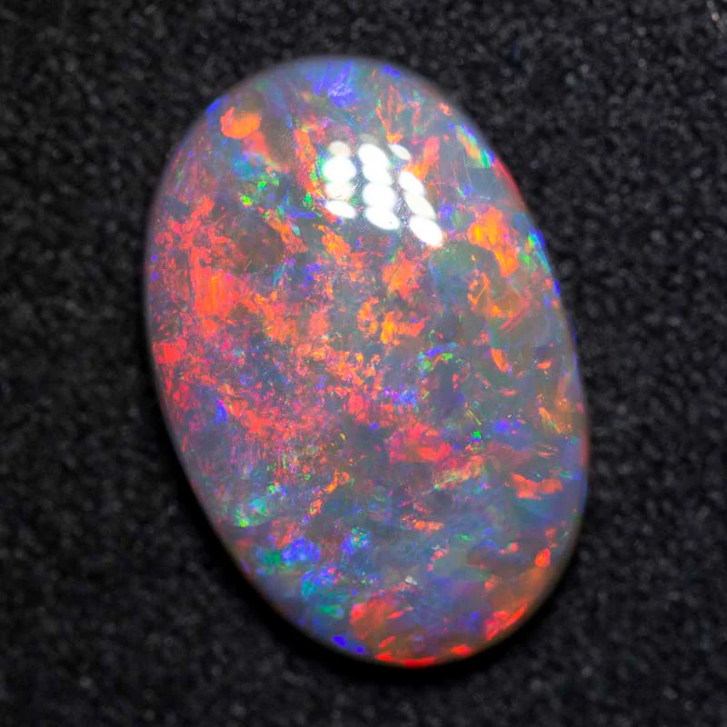 2.56 ct black opal 13.5x9x3.1mm