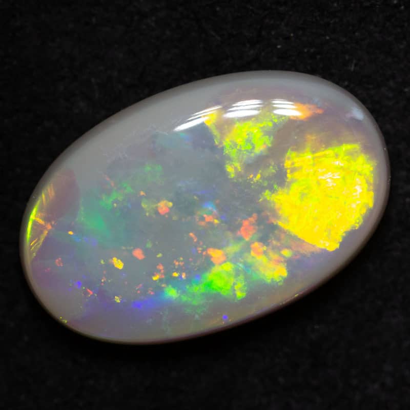 2.56 ct dark opal 13x8.4x3.5mm