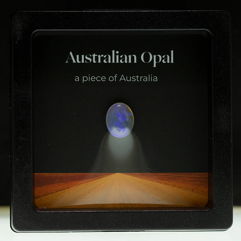 2.58 ct crystal opal treasure box