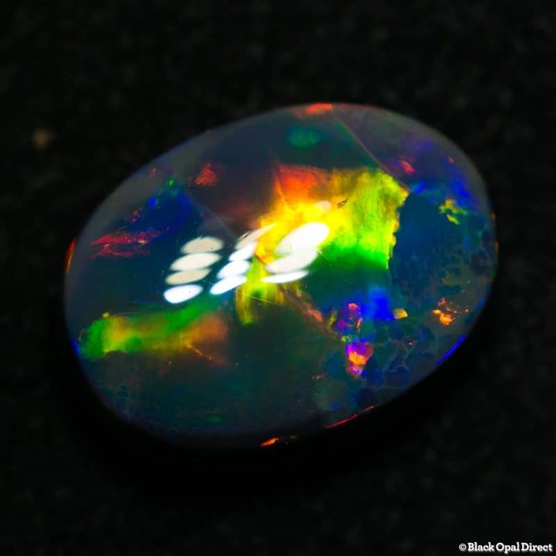 2.59 ct black opal gem 11x8x4mm