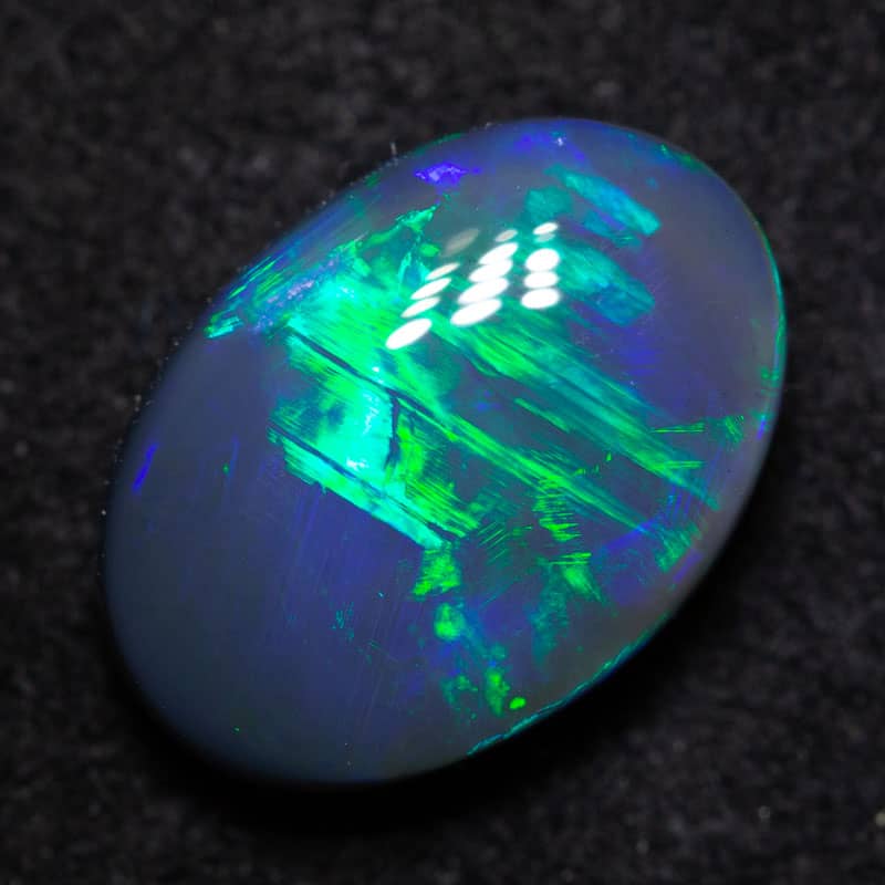2.61 ct black opal 11.5x8.1x4.2mm