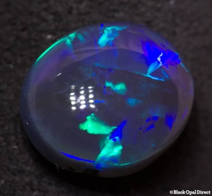 2.62 ct black opal 9x8x6mm