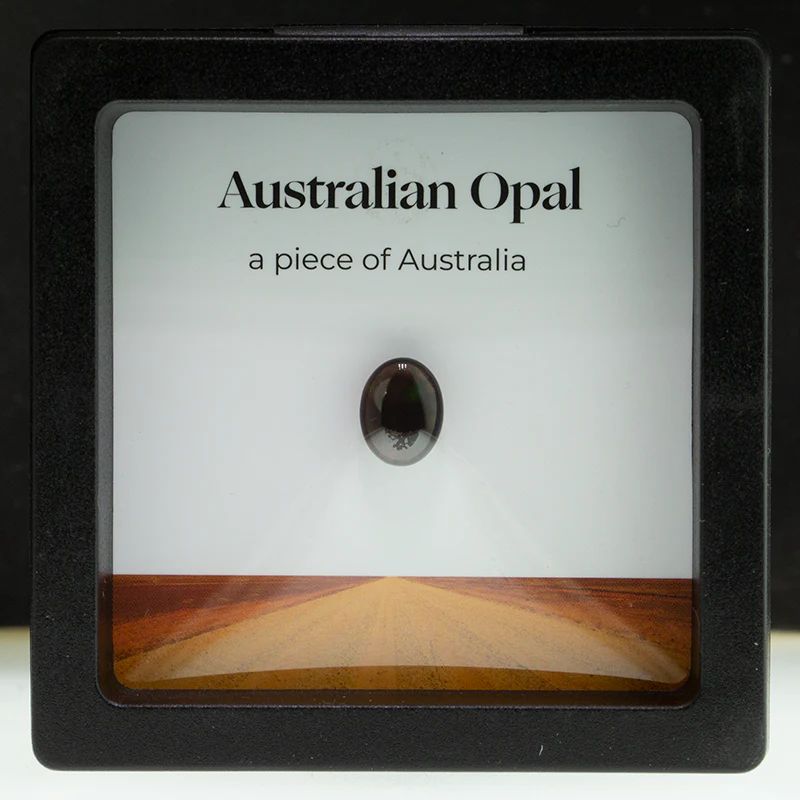 2.62 ct black opal treasure box