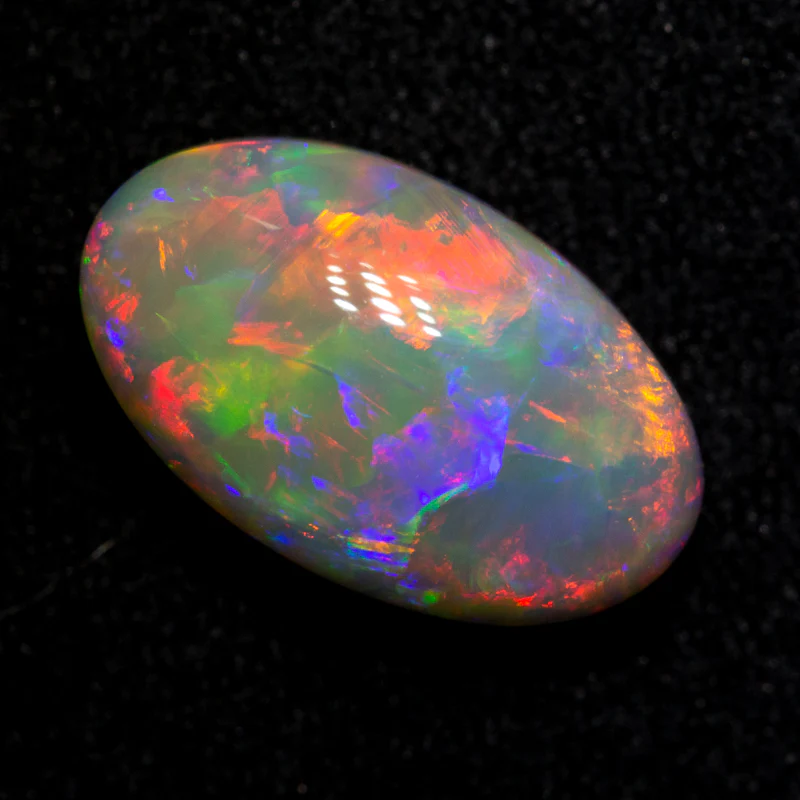 2.62 ct gem crystal opal 11.9x7.1x5mm