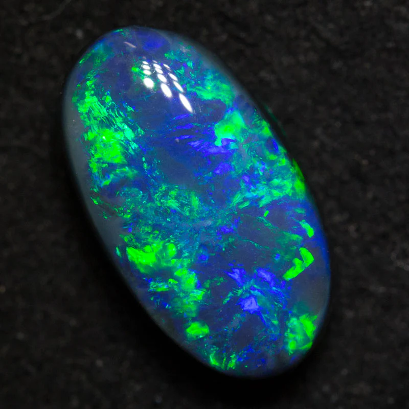 2.63 ct black opal 11.7x6.6x5mm