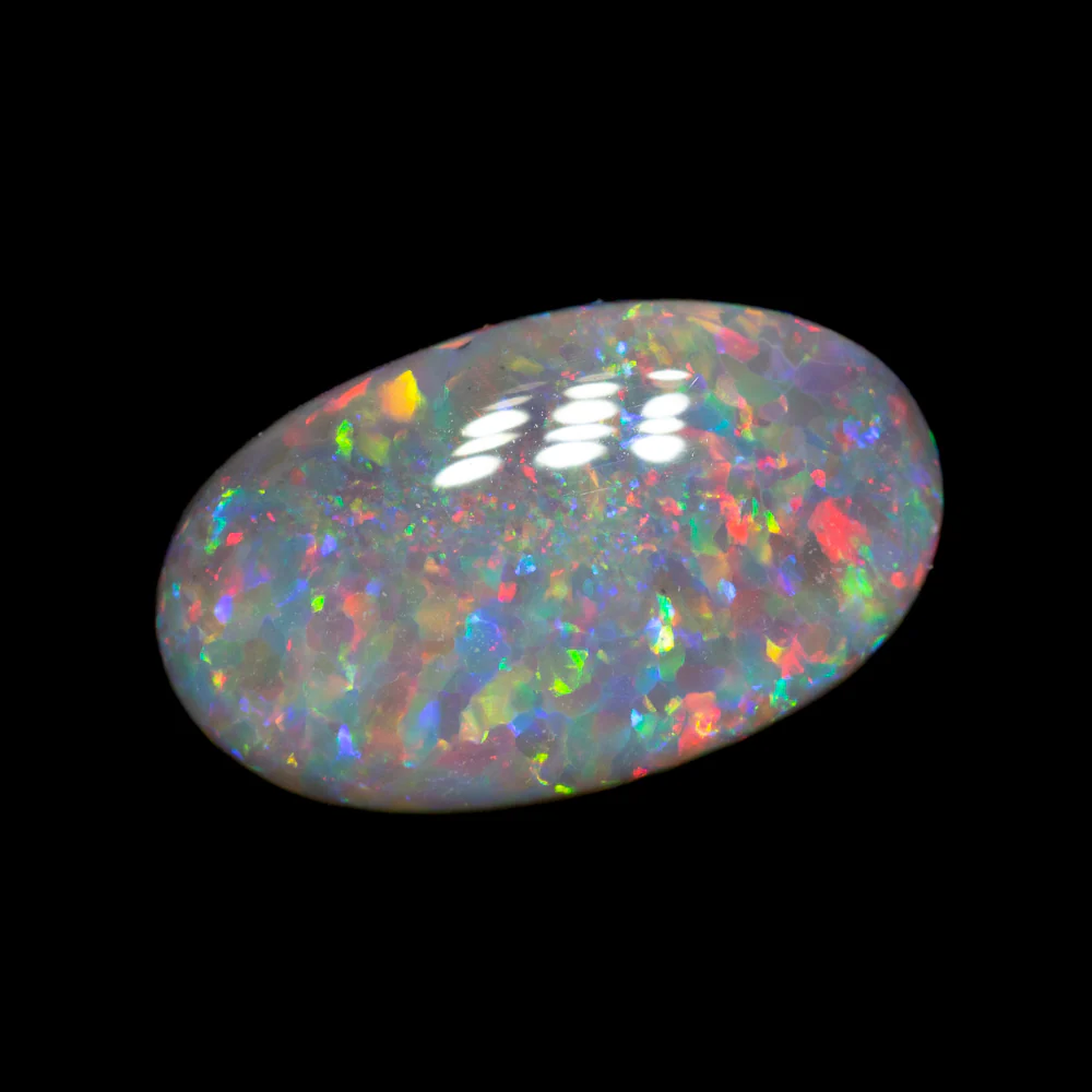 2.66 ct dark opal 13.4x8x3.6mm - Image 2