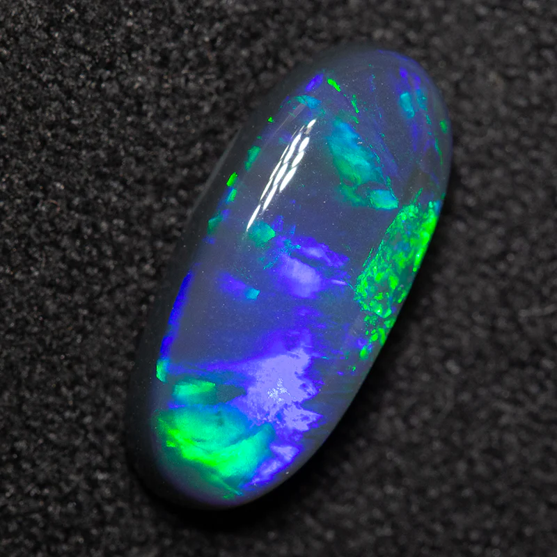 2.02 ct black opal 12.8x5.7x3.9mm