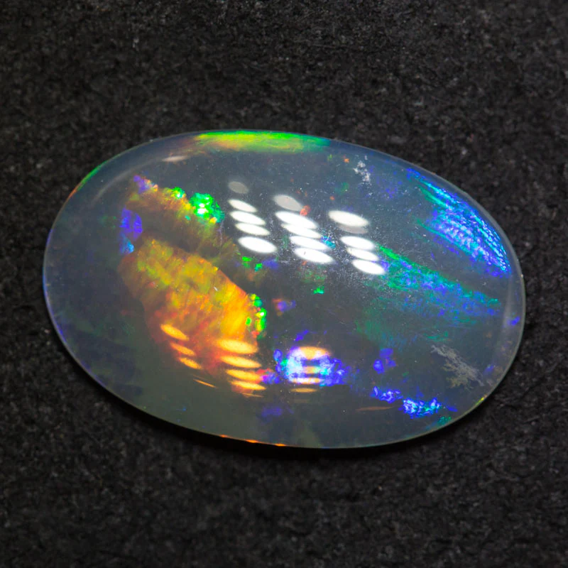 2.69 ct dark crystal opal 15.6x10x2.7mm