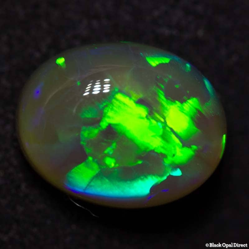 2.70 ct dark crystal opal 10x8x5mm