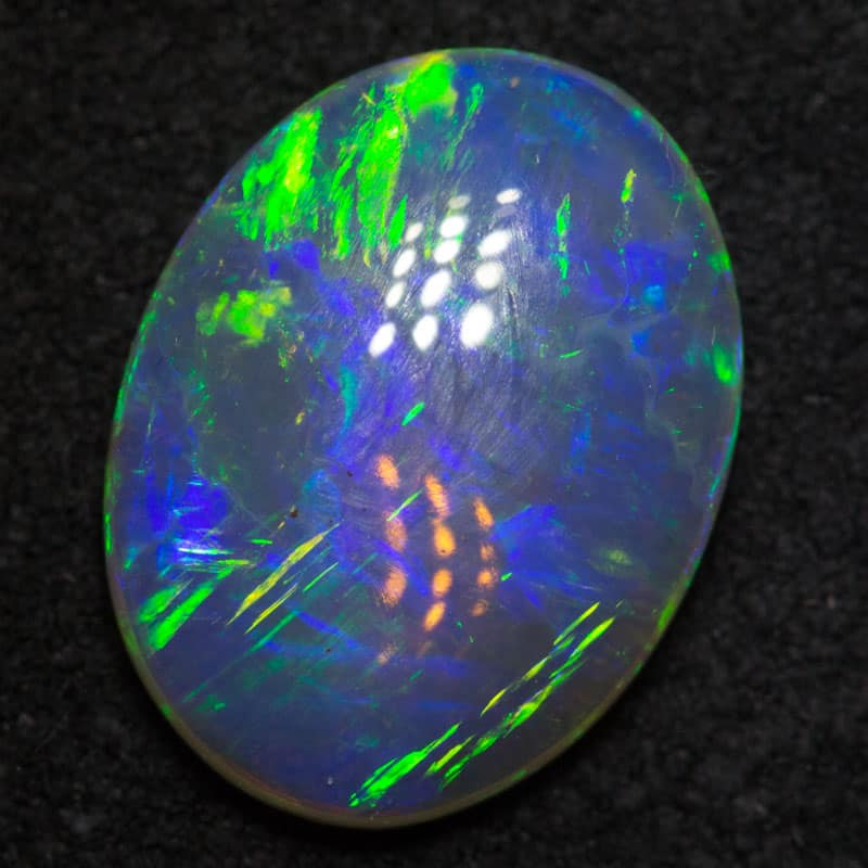 2.73 ct double sided crystal opal 12.5x9.5x3.8mm